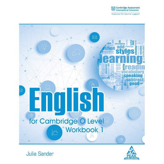 Peak Publishing English for Cambridge O Level, Work Book 1 by Judith John