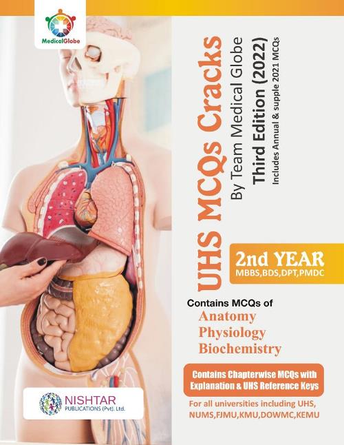 2ND YEAR UHS MCQS CRACKS BY MEDICAL GLOBE 2ND EDITION