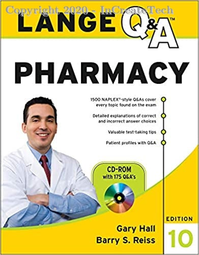LANGE Q&A PHARMACY, 10 EDITION