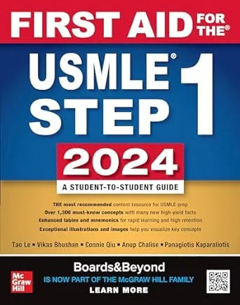 First Aid for the Usmle step 1 2024 Original Edition