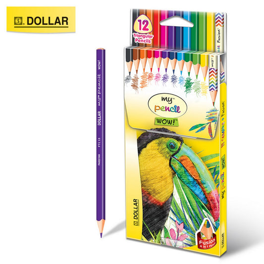 Dollar My Pencil Color Full Size And Small Size  12's Box