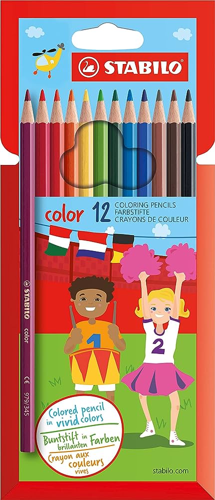 Stabilo Color Pencils Pack of 12 And 24