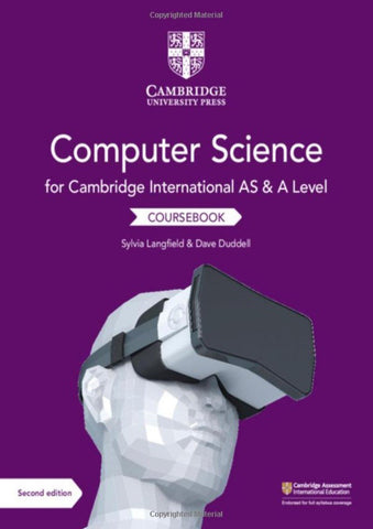 Cambridge International AS and A Level Computer Science Coursebook Second Edition Available In Pakistan.