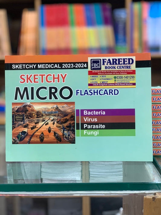 S K E T C H Y Microbiology flash cards