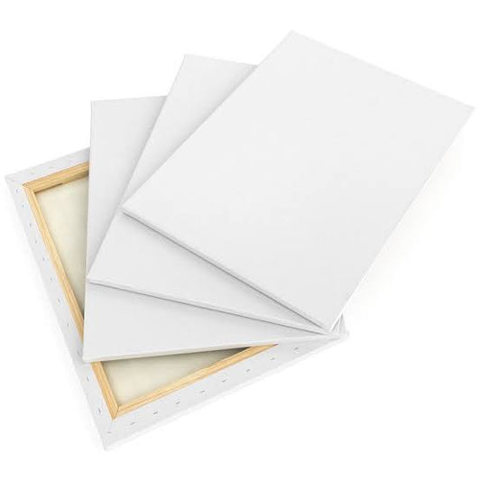 8 PCS- Artist Canvas Boards for Painting (4 pcs
6x6 Inches + 4 Pcs 8x8 Inches) Primer Applied
