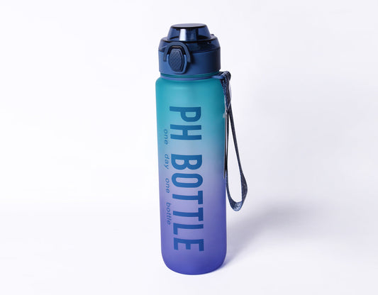 Eyun BPA Free Leakproof Water Bottle 1000 ml (Blue & Purple)