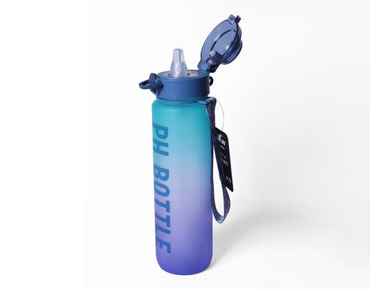 Eyun BPA Free Leakproof Water Bottle 1000 ml (Blue & Purple)