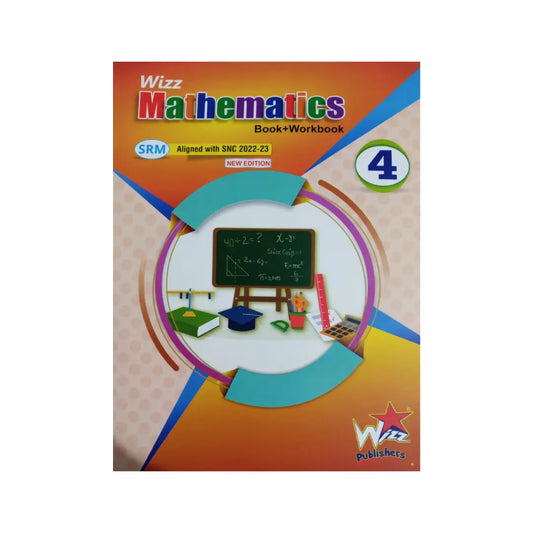 Wizz Publishers Mathematics β Book+Workbook (Class 4)