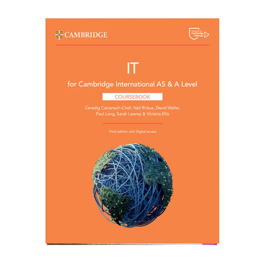 IT for Cambridge International AS & A Level Coursebook By Third Edition