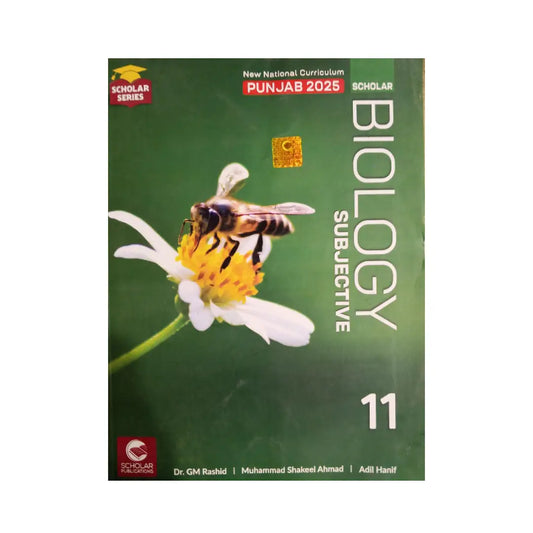 SCHOLAR SERIES β Biology Subjective | Class 11 | Punjab 2025