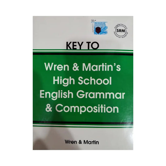 Paramount Key to Wren & Martin's High School English Grammar & Composition