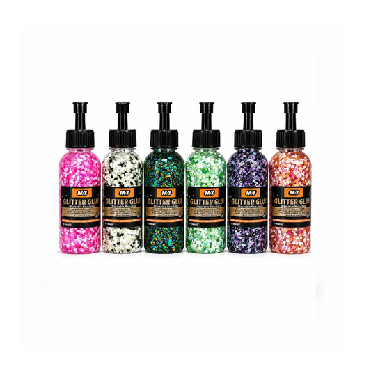 M.Y Glitter Glue — 6 Colours (120ml)
