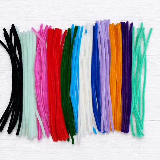 Pipe Cleaners Valvet Wire Set — Multi Colours