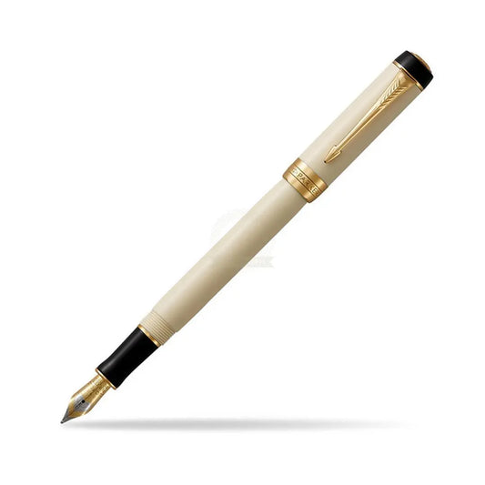 Parker Duofold - Classic Core Ivory + Black GT - INT