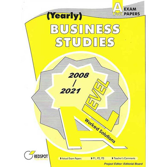 A Level Business Studies Yearly – Redspot