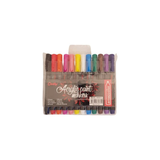 COOKY Acrylic Paint Markers 12pc