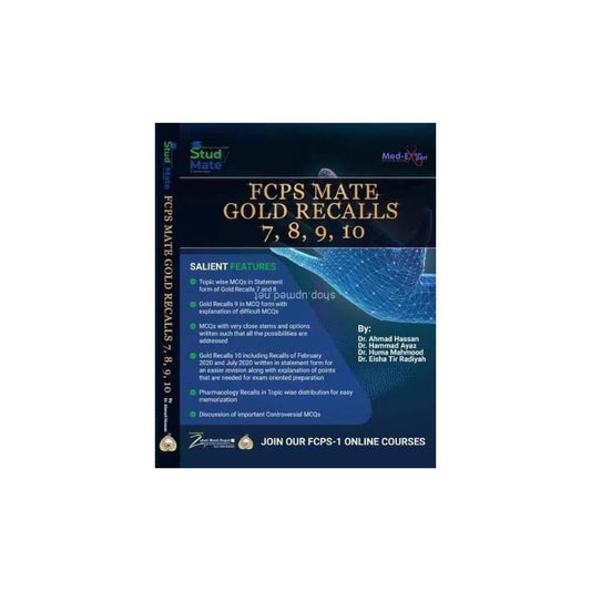 FCPS MATE GOLD RECALLS 7, 8, 9, 10