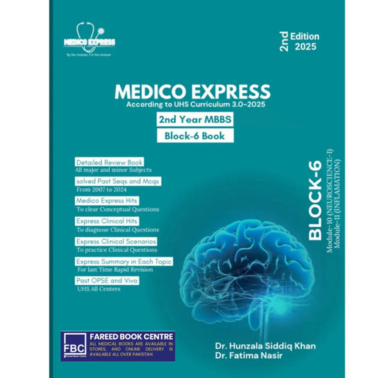 Medico Express Block-6 Book – 2st Year MBBS