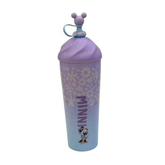 Cute Cartoon Kids Water Bottle with Soft Swirl Lid & Mascot Spout Cap – Leakproof School Flask