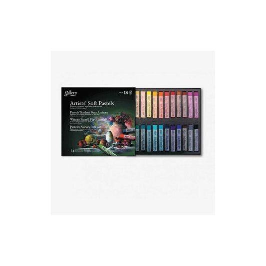 GALLERY ARTISTS SOFT PASTELS 24 PCS