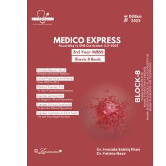 Medico Express Block-8 Book – 3rd Year MBBS