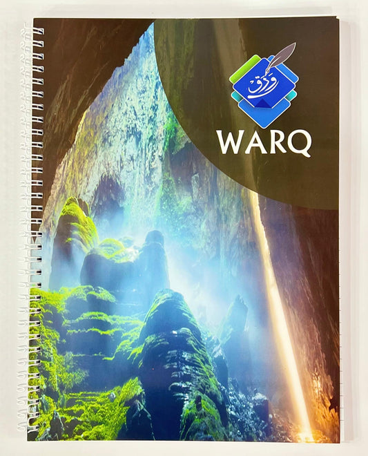 WARQ SPIRAL NOTEBOOK A4 SIZE IMPORTED PAPER (BANG NATIONAL PARK)
