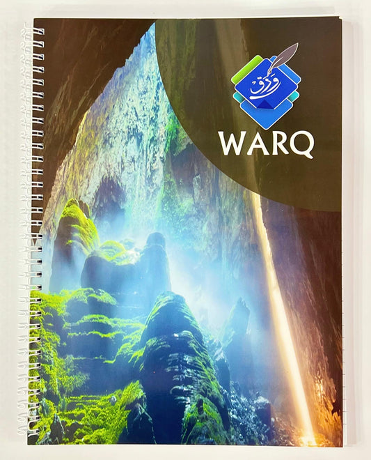 WARQ SPIRAL NOTEBOOK  A4 SIZE IMPORTED PAPER (BANG NATIONAL PARK)