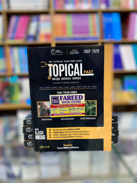 MBBS CAFETARIA 2ND YEAR MBBS TOPICAL PAST MCQS FOR 2ND YEAR MBBS