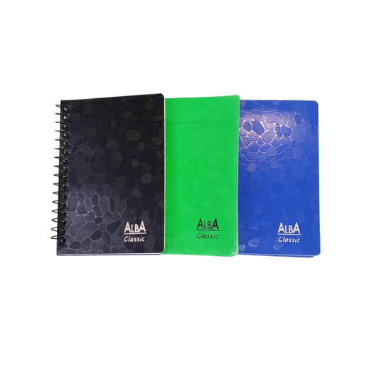 Alba Spiral Notebook (120 Pages)