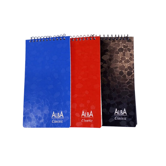 Alba Spiral Notebook (160 Pages)