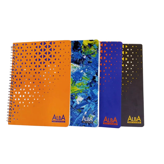 Alba Spiral Smart Notebook (200 Pages)