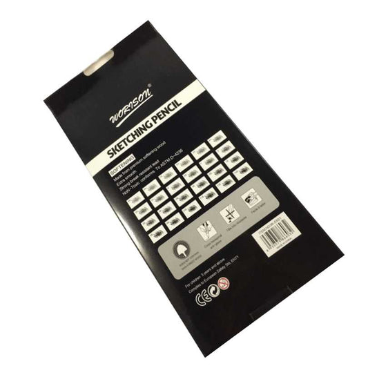 Worison 24 Artist Sketching Pencil 24 DEGREES