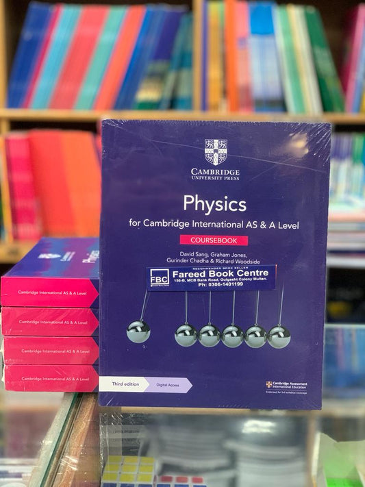 Cambridge International AS & A Level Physics Coursebook Third Edition BY DAVID SANG ORIGINAL
