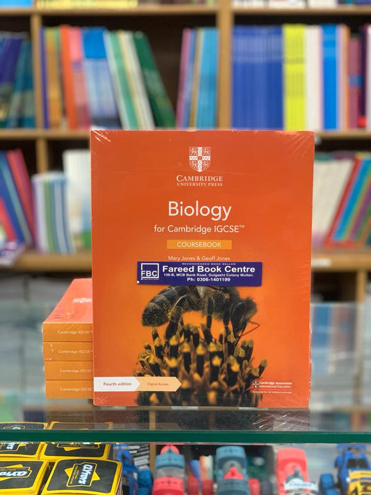 BIOLOGY For Cambridge IGCSE Coursebook 3rd edition ORIGINALby MARY JONES