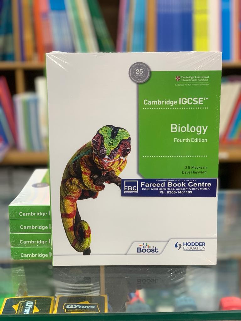 Canbridge IGCSE BIOLOGY 4th Edition ORIGINAL by D G MACKEAN
