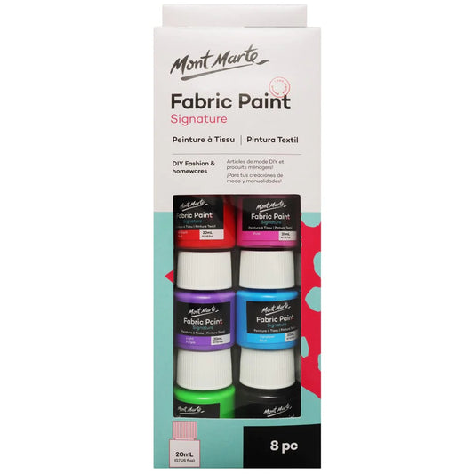 Fabric Paint Set Signature 8pc x 20ml