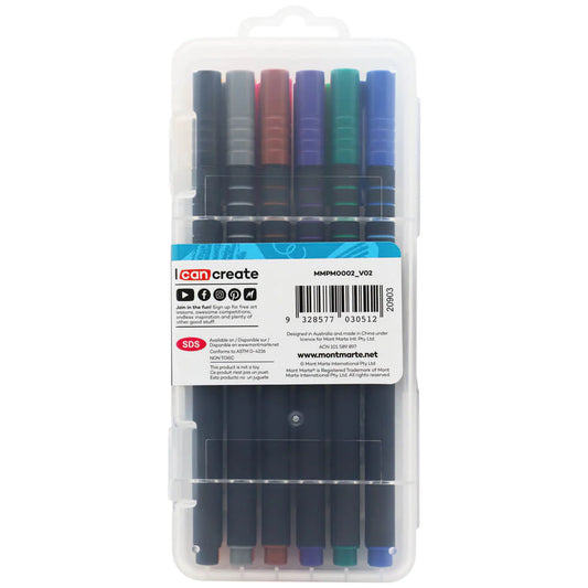 MONT MARTE Fineliners Signature 12pc