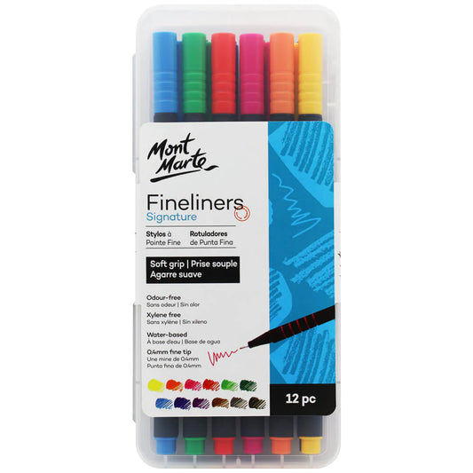 MONT MARTE Fineliners Signature 12pc