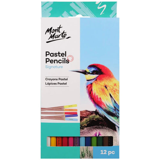 Mont Marte Pastel Pencils Signature 12pc
