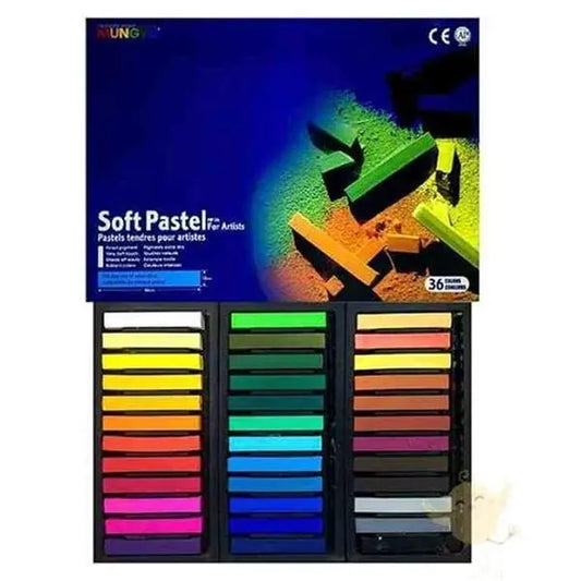 MUNGYO SOFT PASTEL FOR ARTISTS 36 COLOURS FULL