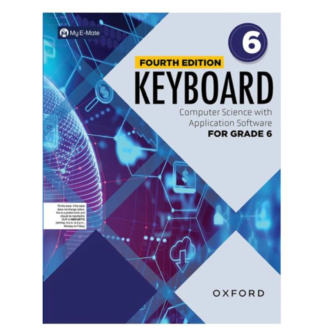 Oxford Keyboard Computer Science with Application Software (Grade 6) 4 ...
