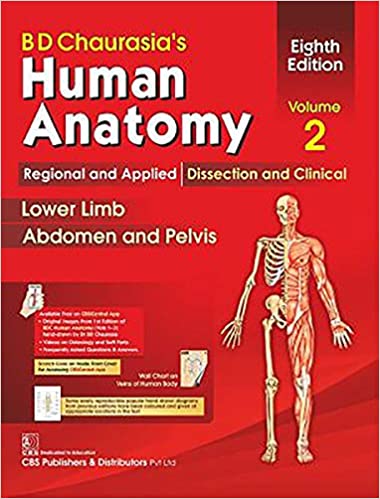Human Anatomy Lower Limb Abdomen And Pelvis By Bd Chaurasia  Vol 2 (9th Edition)