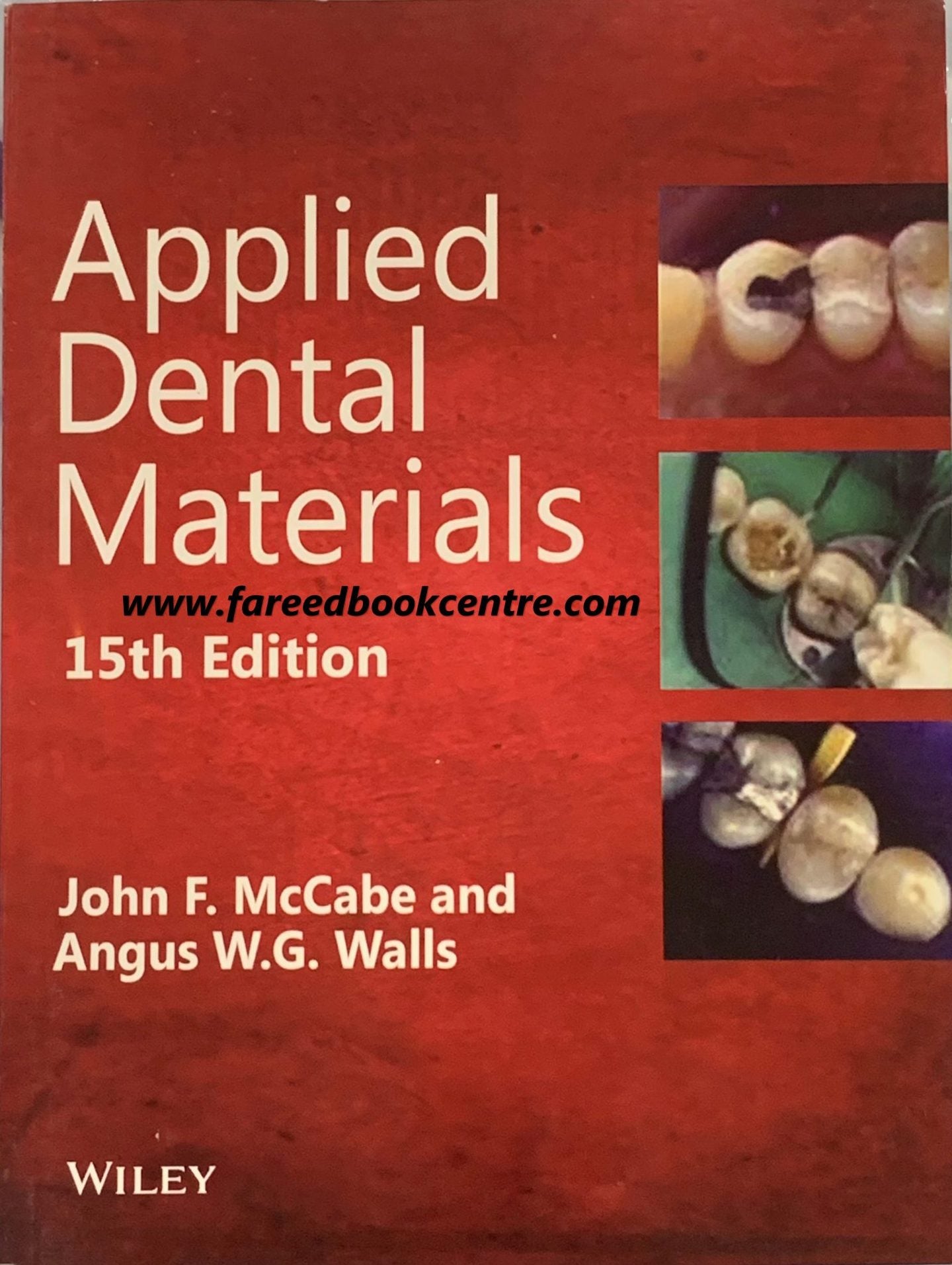 Applied Dental Materials By John F. Maccabe 15th edition Maccabe Den