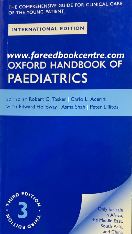 Oxford Handbook of Paediatrics 3rd Edition