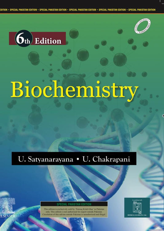 BIOCHEMISTRY BY U Satyanarayana