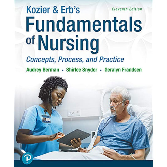 Kozier & Erb's Fundamentals of Nursing 11th edition Vol (1+2) Full Size Book Colourfull