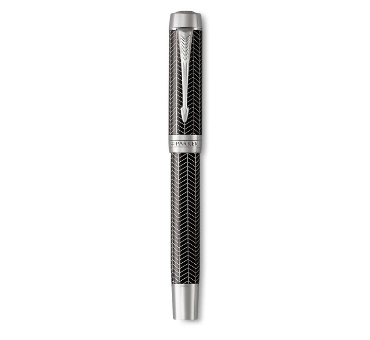 Parker Duofold - Prestige Black Chevron CT- CENT