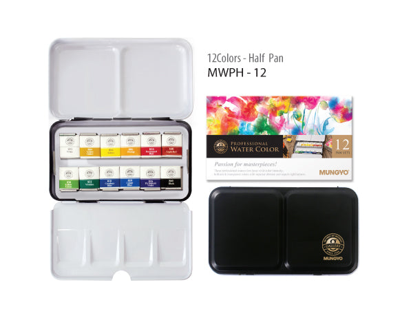Mungyo 12 Professional Watercolor ( ORIGINAL GUARANTEED )