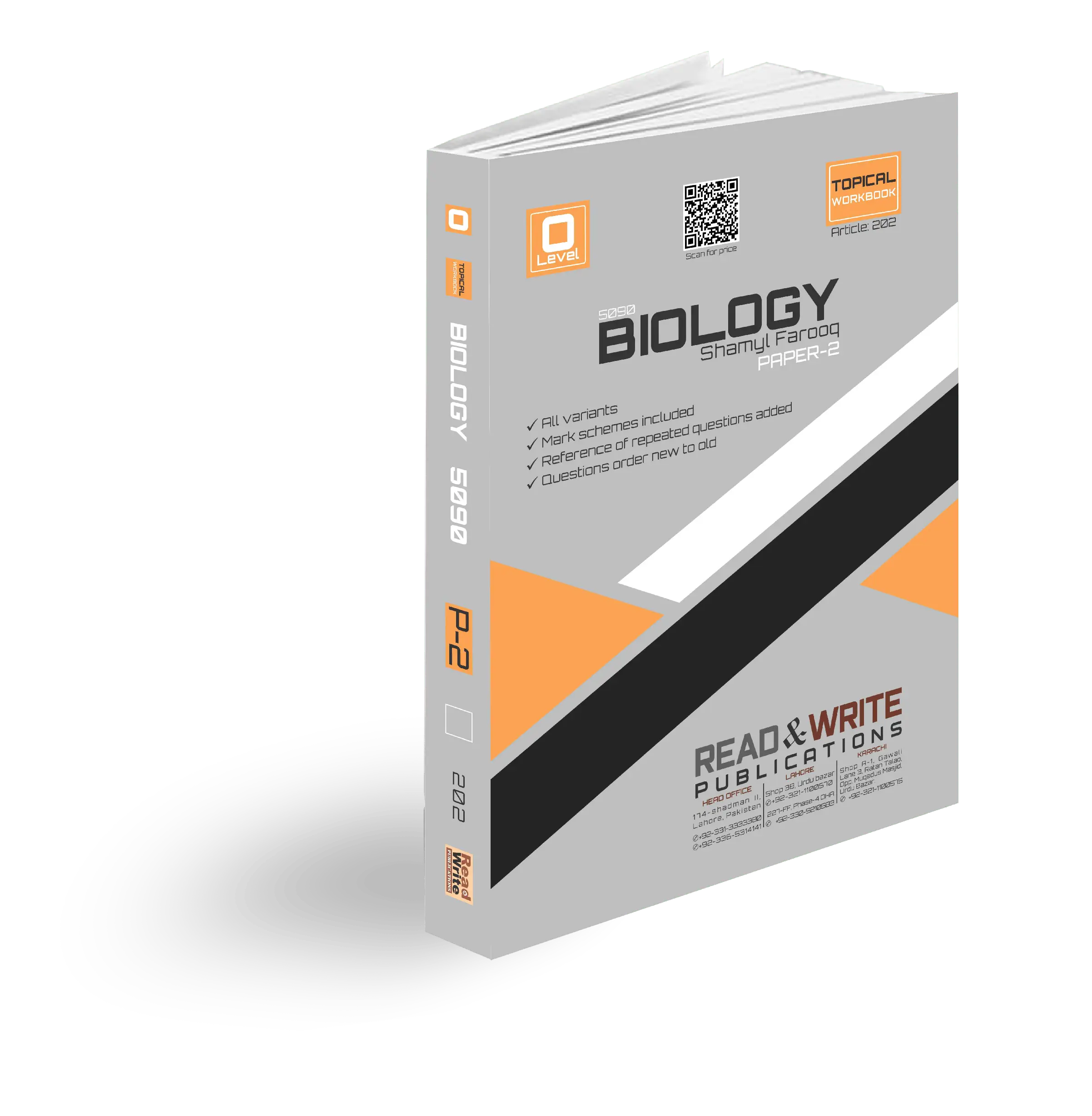202 Biology O-Level P-2 Topical Workbook By Editorial Board