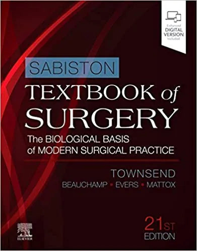 Sabiston Textbook Of Surgery (Volume 1 & Volume 2) 21st Edition